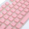 Redragon SCARAB Semi-Transparent Mechanical Keycaps – White - White - Image 5