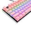 Redragon SCARAB Semi-Transparent Mechanical Keycaps – White - White - Image 7