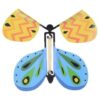 Source Direct - Flying Butterfly / Magic Wind Up Fairy Butterfly - Green / Purple - Image 6