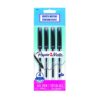 PAPER MATE Jiffy Gel pen 0,5mm Black 4pk - Image 3