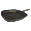 MasterChef - Aluminium Non-Stick Grill Pan 28cm - Compatible Induction