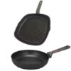 MasterChef - Aluminium Non-Stick Grill and Deep/Frypan Combo 28cm - Image 5