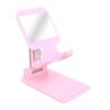 Orico Foldable Phone Holder with Mirror – Pink - Image 5