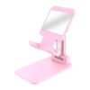 Orico Foldable Phone Holder with Mirror – Pink - Image 3