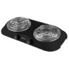 Mellerware - Hotplate Double Powder Coat Spiral Plate 2000W "Helios" - Black - Image 2