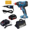 Bosch - Cordless Impact Wrench, 4.0Ah Battery, Charger, Engraver & Tool Bag - Image 5