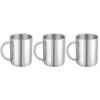 LK's Stainless Steel Mug 400ml - Pack of 3 - Image 2