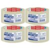 Tesa - Clear Tape / Packaging Clear Tape 50mm x 66m - Pack of 4 - Image 3