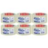 Tesa - Clear Tape / Packaging Clear Tape 50mm x 66m - Pack of 6 - Image 3