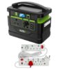 Gizzu - Portable Power Station 500W with 8-Way Multiplug 3m Extension - Image 2