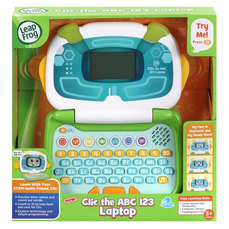 Leapfrog Clic The ABC 123 Laptop - Scout - Tool&Home