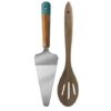 Jamie Oliver - Cake Server and Acacia Slotted Wooden Spoon - Image 4