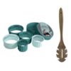 Jamie Oliver - Fluted Cookie Cutter Set (5 Piece) and Acacia Wooden Spoon - Image 3