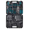 Bort - Professional Mechanics Hand Tools Set with Spanners, Sockets - 121 Piece