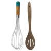 Jamie Oliver - Balloon Whisk and Acacia Slotted Wooden Spoon - Image 4