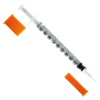Avacare - Unibody Insulin Syringes 1ml with 29G x 1/2" Needle - Box of 100