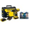 Stanley - Cordless Hammer Drill Kit and Alpen Drill Bit Set (22 Piece) - Image 4
