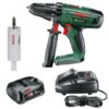 Bosch - Cordless Lithium- Ion Hammer Drill Kit PSB 18 LI-2 and HSS-Bimetal - Image 4