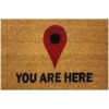 Multi-Flor - Coir Doormat (40cm x 60cm) - You Are Here - Image 2