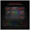 Redragon - Surara RGB Gaming Keyboard With - Mirage Wireless Gaming Mouse - Image 4