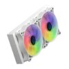 Raidmax Infinita 240mm ARGB Liquid Cooler - White - Image 4