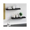 Mackie - Chunky Floating Shelf - 1200mm x 235mm x 50mm - Washed Oak - Image 2