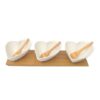 Porcelain with Bamboo 7 Pieces Tapas Set - Image 2
