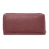 Scotty Bags - The Roberto - Double Zipper Purse - White Oxblood Pink - Image 2