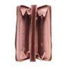 Scotty Bags - The Roberto - Double Zipper Purse - White Oxblood Pink - Image 3