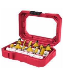 Tork Craft - 12 Piece 1/4" Shank Router Bit Set