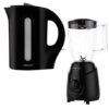 Mellerware - "Tugela" 1.7L Corded Kettle and 1L 300W Jug Blender - Black - Image 2