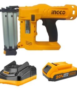 INGCO - Cordless Brad Nailer Kit with Charger and Battery (2.0Ah)