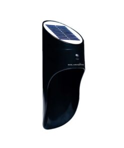Solarmate 18 LED Solar Motion Sensor Wall Light - Black