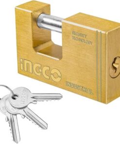 Ingco - Padlock - Brass - 80mm - H/D - Industrial