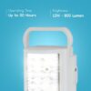 Rechargeable LED Lantern with Power Bank - Black - Image 4