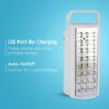 Rechargeable LED Lantern with Power Bank - Black - Image 5
