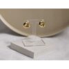 NuLuDa Jewellery- Knotted Studs - Earrings - Gold Plated - Image 4