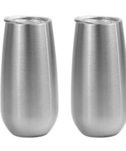 SetStainless steel Champagne Flute Set