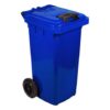 Toolhome - 240L Wheelie Bin - Red - Image 3