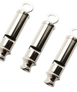 SourceDirect - Metal Police Whistle - Pack of 3