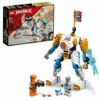 LEGO® NINJAGO® Zane’s Power Up Mech EVO 71761 Building Toy Set - 95 Pieces - Image 3