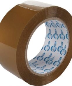 Packaging Tape Clear 48mm x 100m Brown (Pack of 3)