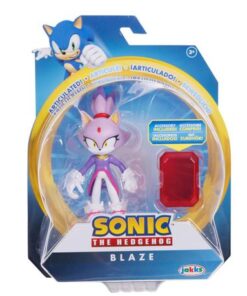 Sonic - 10cm Articulated Figures With Accessories - Blaze