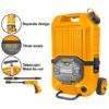 Ingco - Pressure Washer 40v - 90bar with 7.5Ah Battery and Charger - Image 3