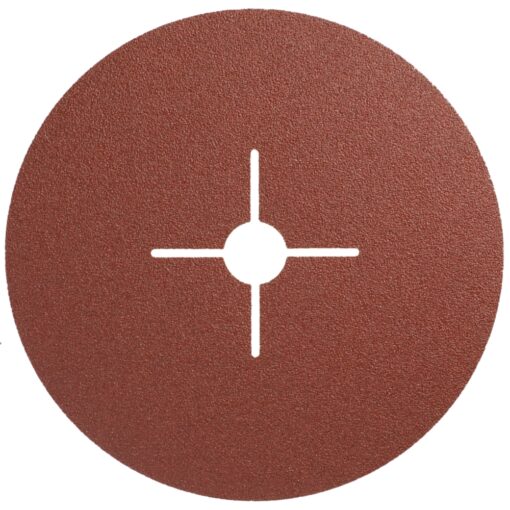 Fibre disc 180mm 36 grit 5/pack