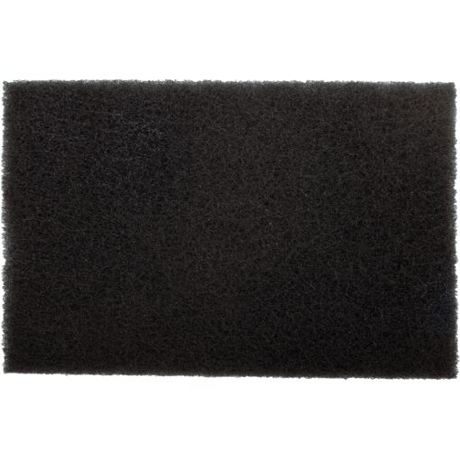 Pad non woven industrial strength 150 x 230mm medium black 20pc