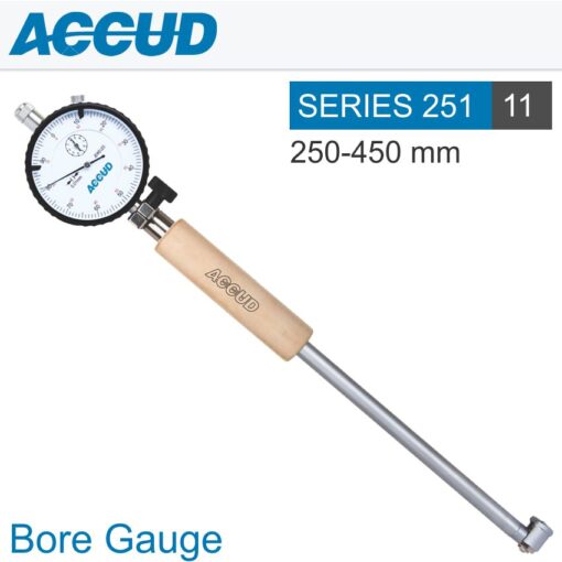 Precision dial bore gauge 250-450mm 0.018mm acc. 0.001mm grad.