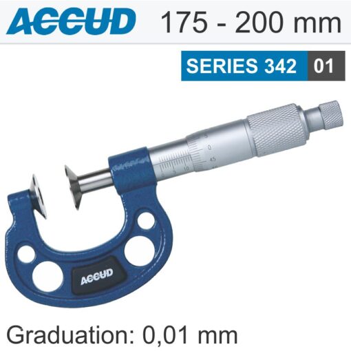 Non rotating spindle disk micrometer 175