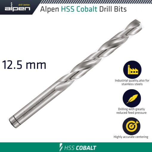 Hss cobalt bulk din 338 rn,  12.5