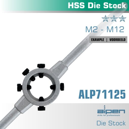 Die stock 25x9mm in pouch hss